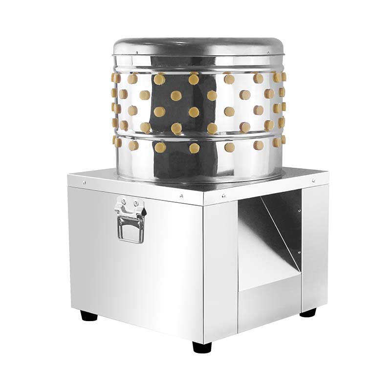 Desplumadora de pollos eléctrica de acero inoxidable para procesamiento de aves de corral